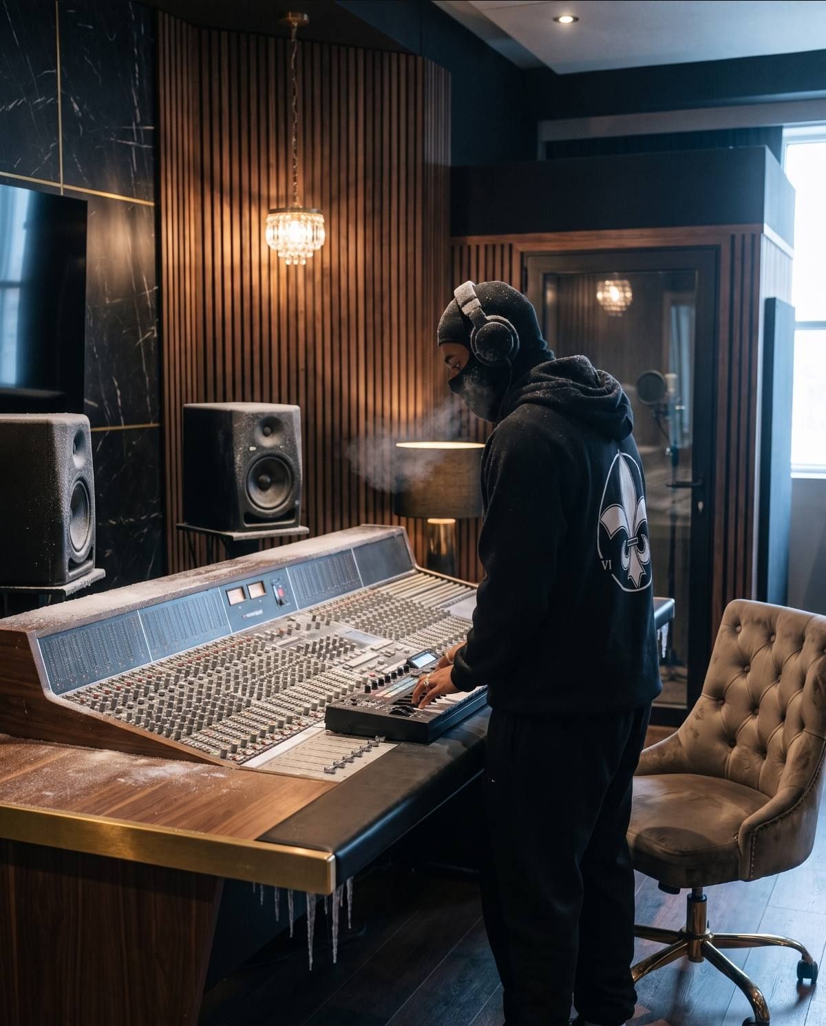 Joonz DC in the studio